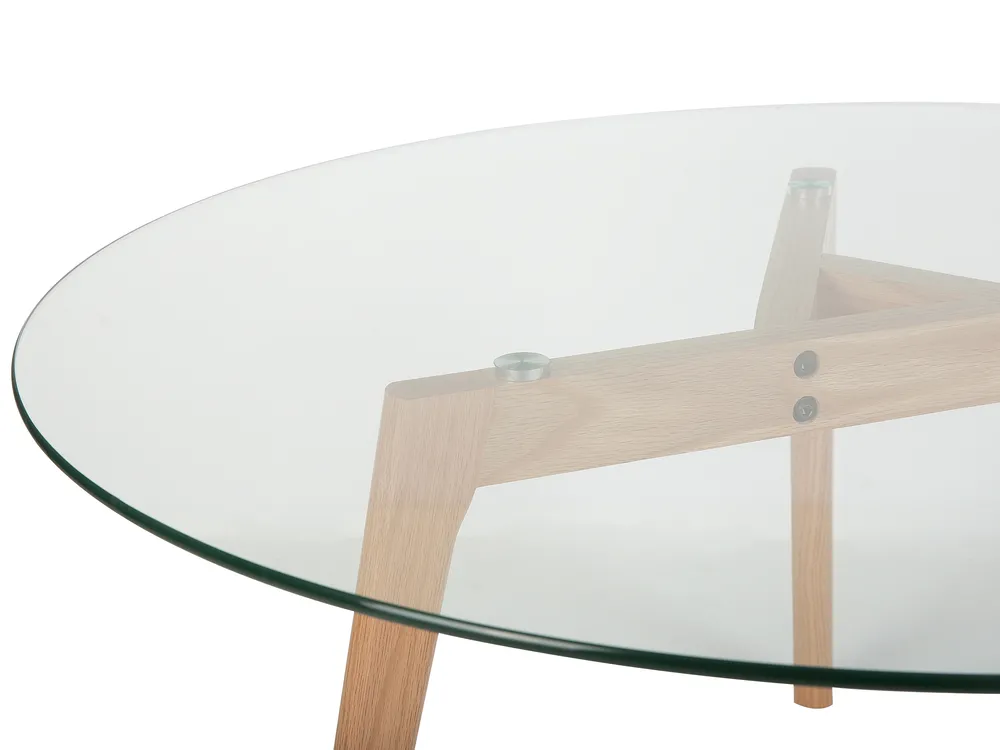 Couchtisch MINNESOTA Glas Transparent_745236