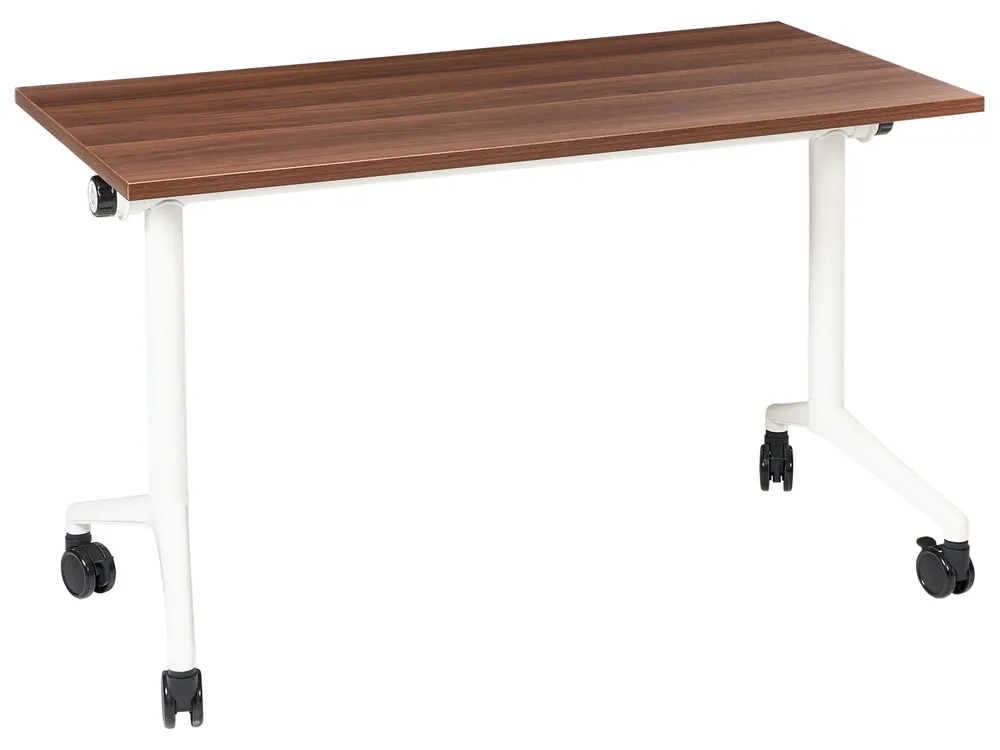 Zusammenklappbarer Schreibtisch CAVI 120 cm 60 cm Dunkelbraun_1030671