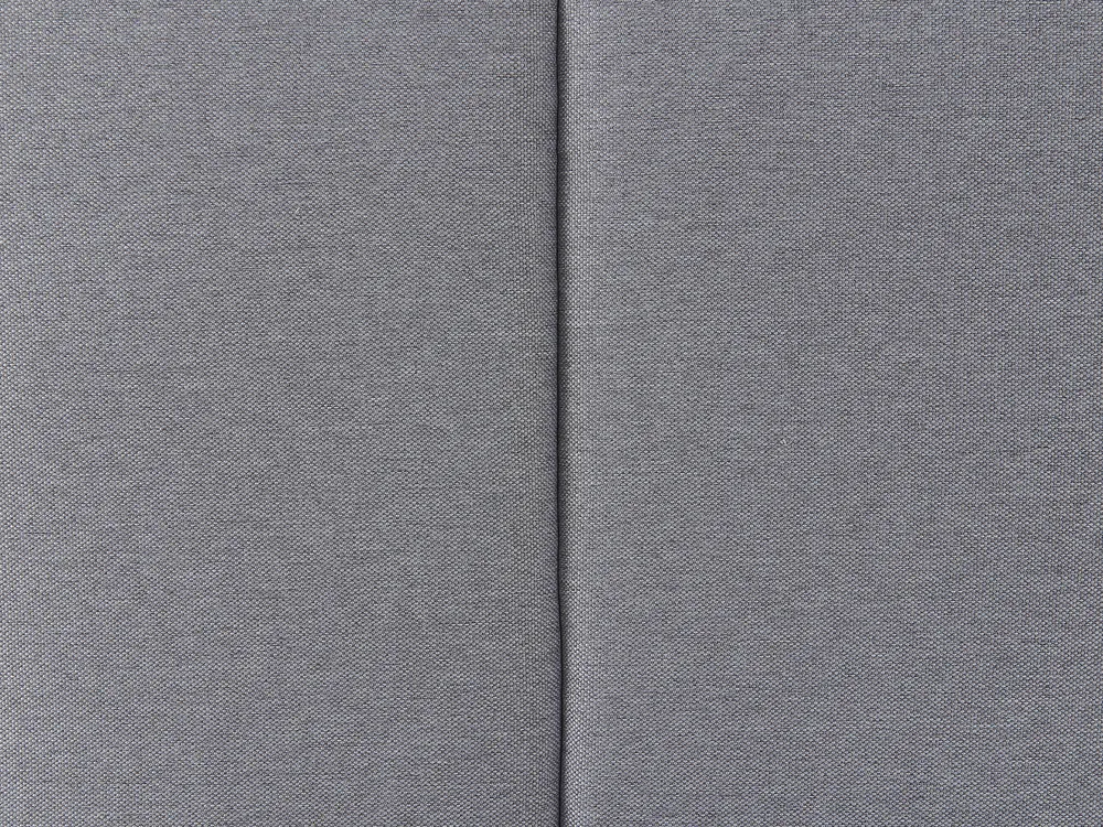 Ottoman Bed DREUX Fabric Light Grey 140 x 200 cm (EU Double)_793224