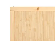Mitwachsendes Kinderbett Kiefernholz MONTIGNY 90 x 200 cm Hellbraun_967034