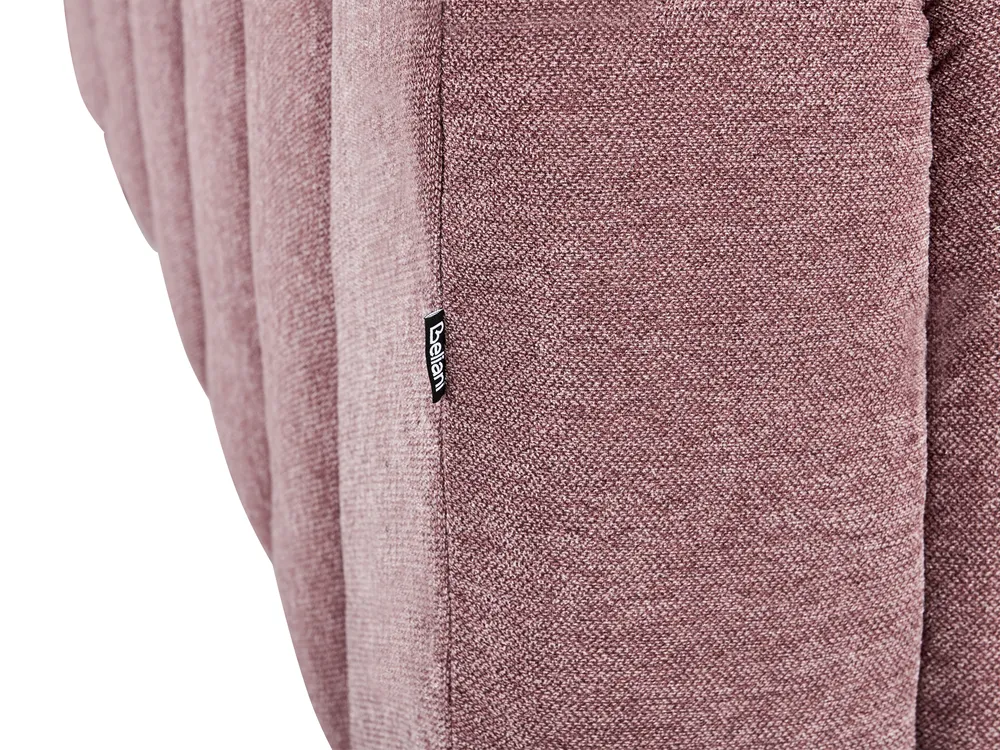 Rechtsseitige Chaiselongue LANNILS Stoff Rosa_942015