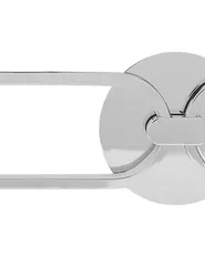 LED Wall Lamp KRANG Metal Silver_824967