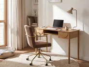 Schreibtisch SENDRA 140 cm 50 cm Hellbraun_1092096