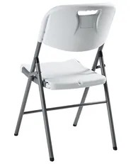 Set of 2 Garden Chairs CUGNOLI Folding White_993276