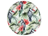 Gartenkissen 2er Set MALLARE Tiermuster 40 x 40 cm Grün_882870
