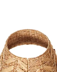 Christmas Tree Collar FLATEYRI 50 cm Water Hyacinth Natural_880259