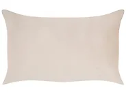 Dekokissen 2er Set BELLE 30 x 50 cm Samtstoff Hellbeige Ohne Muster_1168723
