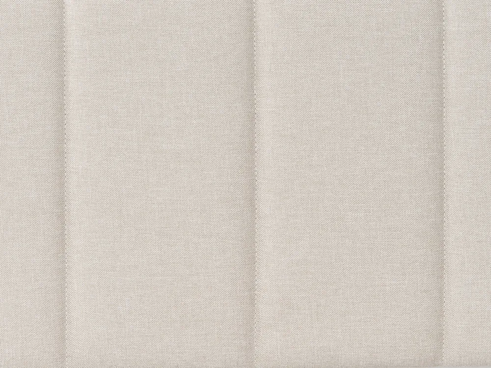 Bett mit LED BEAULIEU Stoff Beige 160 x 200 cm mit Stauraum mit USB-Anschluss_993550