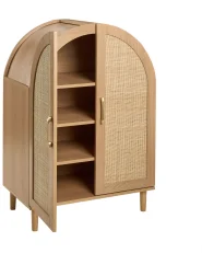 Shoe Storage Cabinet BICHENO Light Brown_1076303