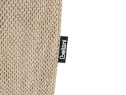 Sofa Bed 3 Seater ASBY Fabric Light Brown_1079506