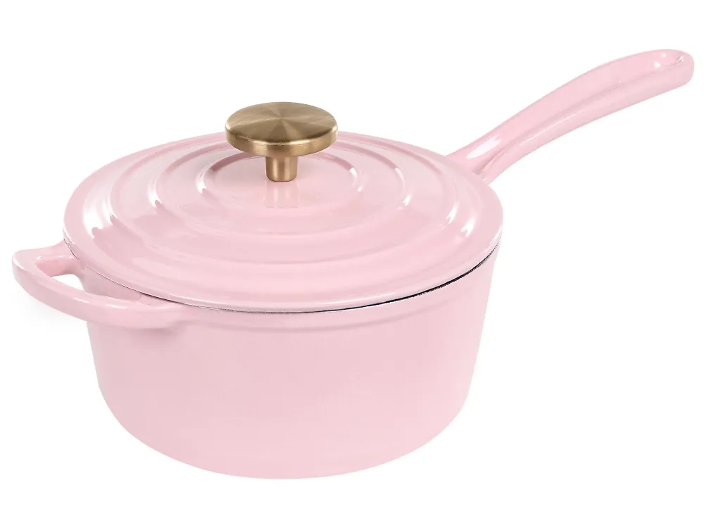 Gusseisen Kochgeschirrset 8-teilig FEURA Pastellrosa_1170282