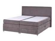Boxspringbett mit Stauraum MINISTER Stoff Taupe 180 x 200 cm_953988