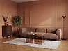 Modulsofa 3-Sitzer MJALBI Bouclé Braun