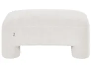 Sofa Set 6-Sitzer HOGBO mit Ottomane Stoff Weiß_1050051