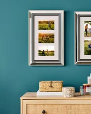 Frame for 3 Photos DALABA Silver_812904