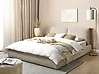 Wasserbett Stoff VINAY 160 x 200 cm Beige