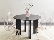 Dining Table COSMO Black 120 cm 120 cm_941986