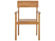 Gartenmöbel Set 4-Sitzer FORNELLI Akazienholz Braun_836347