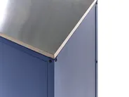 Outdoor-Küche 3er Set VILAMA Blau Metall_977015