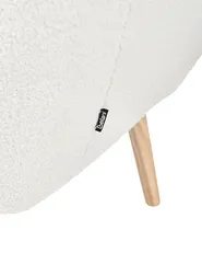Armchair DRAMMEN Boucle White_951434