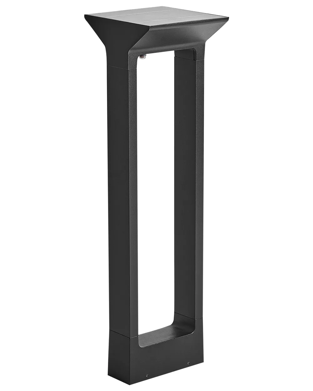 Solar LED Pollerleuchte MALDEN mit Bewegungsmelder Schwarz