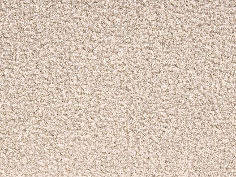 Bed Boucle LAVAUR 160 x 200 cm (EU King Size) Beige_985511
