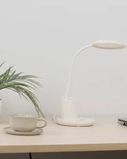 LED Schreibtischlampe VELA mit Dimmer Weiß_1021440