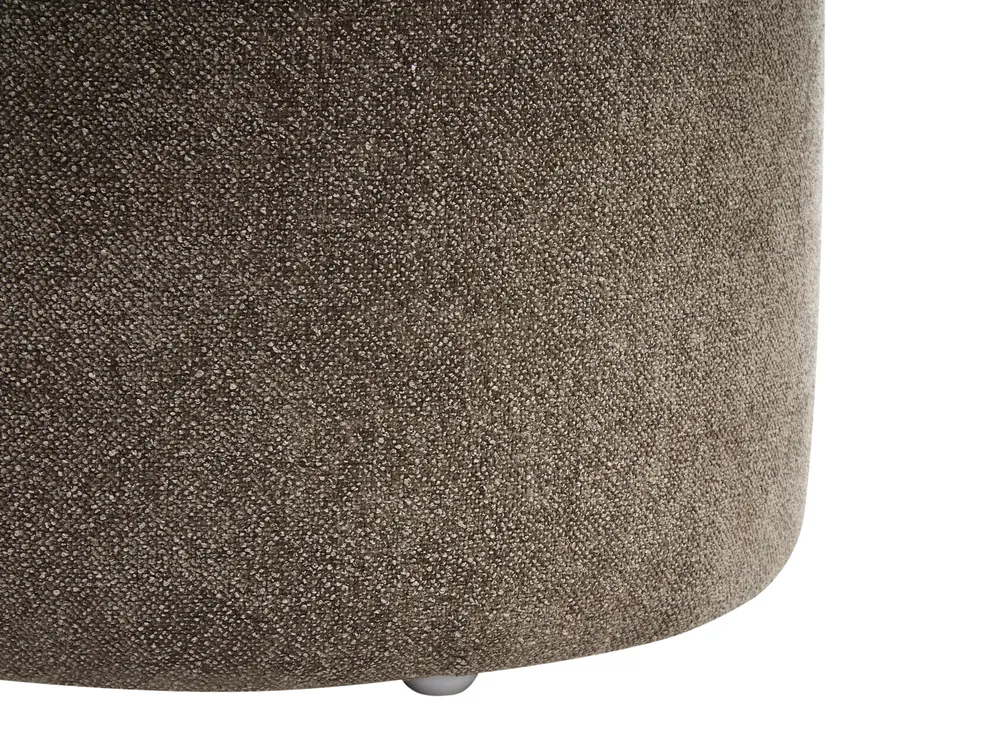 Upholstered Bench DECORAH Boucle Brown_1046767