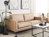 Sofa 3-Sitzer SAVALEN Kunstleder Beige