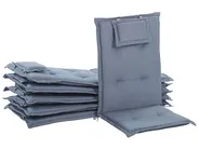 Sitzauflagen 6er Set JAVA/AMANTEA 50 x 70 cm Blau_756774