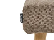 Hocker TAKOMA Stoff Braun_1058990