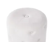 Pouffe CARROLLTON Velvet Off-White_1190364