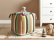 Pouf MONEASA Baumwolle Bunt_922562