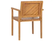 Garden Dining Set 6 Seater BARATTI Acacia Wood Brown_869009