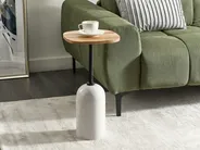Beistelltisch OASIS Metall Weiß_912804