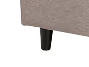 Corner Sofa 3 Seater ELVENES Velvet Taupe Left Hand_966871