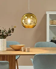 Pendant Lamp ASARO Glass Gold_1171956