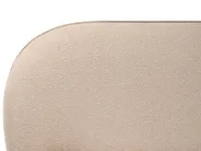 Bett mit Lattenrost Bouclé BAYEL 180 x 200 cm Taupe_1056385