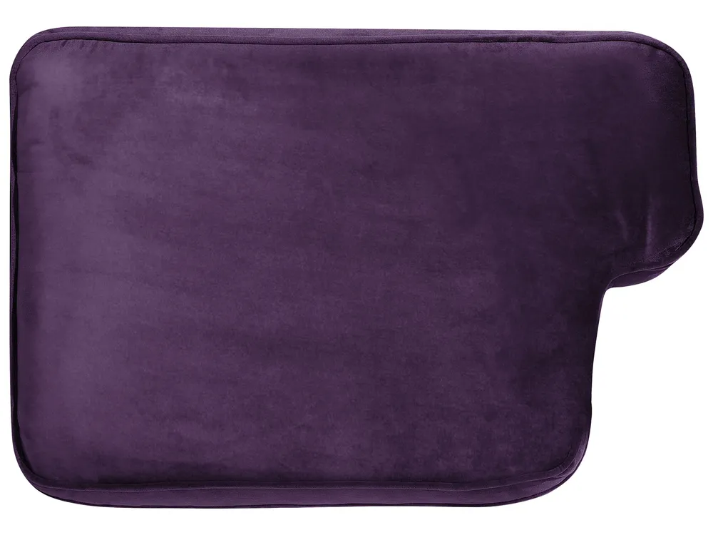 Sofa 3 Seater LOKKA Velvet Purple_705481