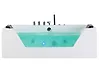 Corner Hot Tub with LED SAMANA 1530 x 710 mm White