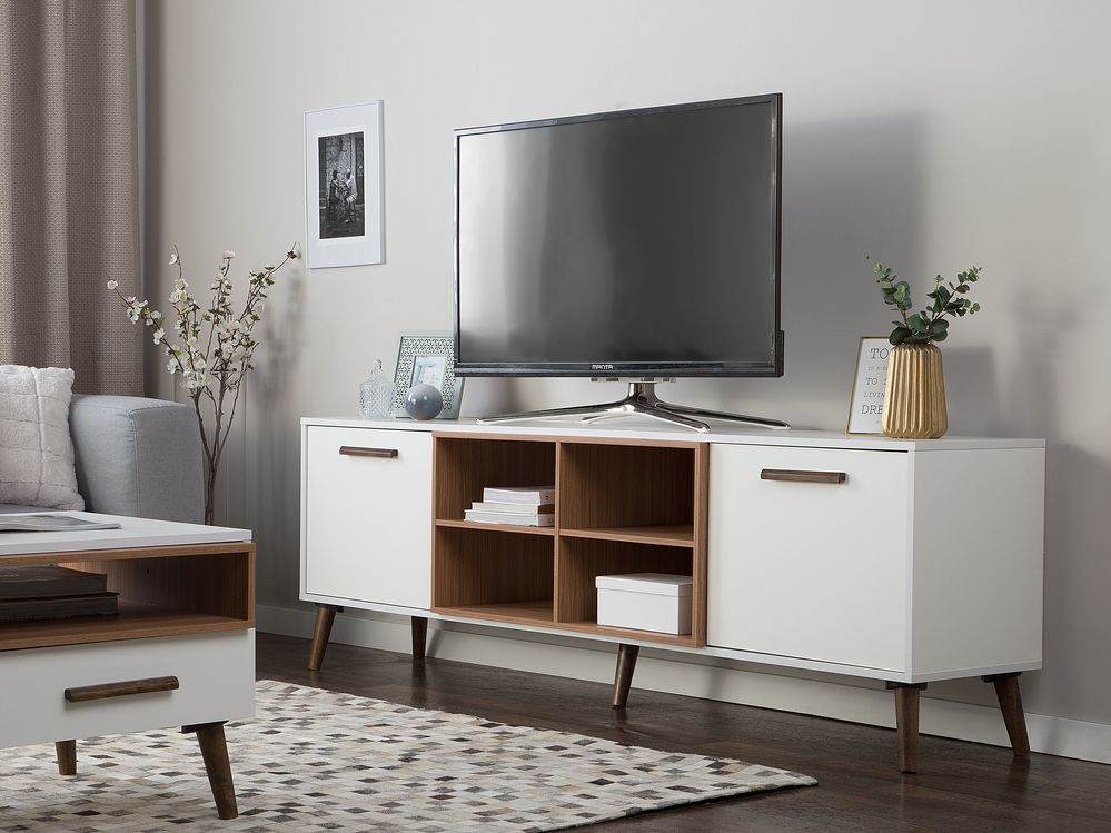 TV-Möbel ALLOA Weiß