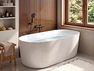 Baignoire îlot IPIAS 169 x 81 cm Blanc_1149559