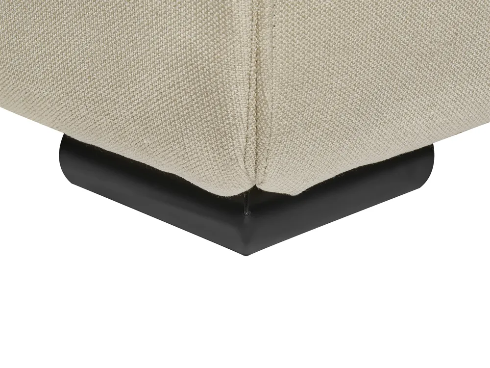 Wasserbett Stoff ROISEL 160 x 200 cm Hellbeige_937521