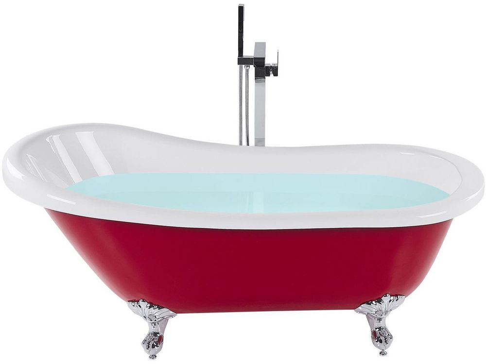 Freestanding Bathtub CAYMAN 1700 x 760 mm Red