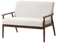 Sofa Set 6-Sitzer ESRUM Stoff Dunkelbraun / Grau_1014973
