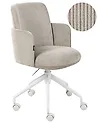Bürostuhl DRYDEN Cord Taupe