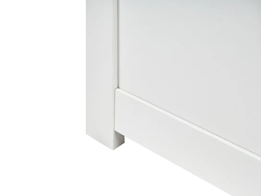 Bed with Storage Drawers BIZOU White 180 x 200 cm (EU Super King)_1033149
