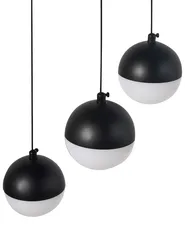LED Hängeleuchte ANKOBRA Metall Schwarz_919168