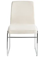 Esszimmerstuhl 2er Set LECCO Stoff Hellbeige_1044550