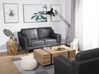 Sofa 2-Sitzer LOKKA Kunstleder Grau